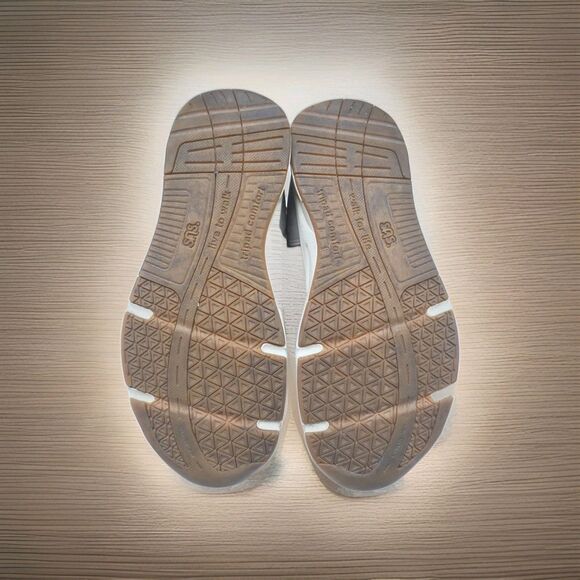 SAS JV Mesh Adjustable Dual Strap Comfort Walking Sneaker Women's Size 8.5 Wide - Picture 4 of 5